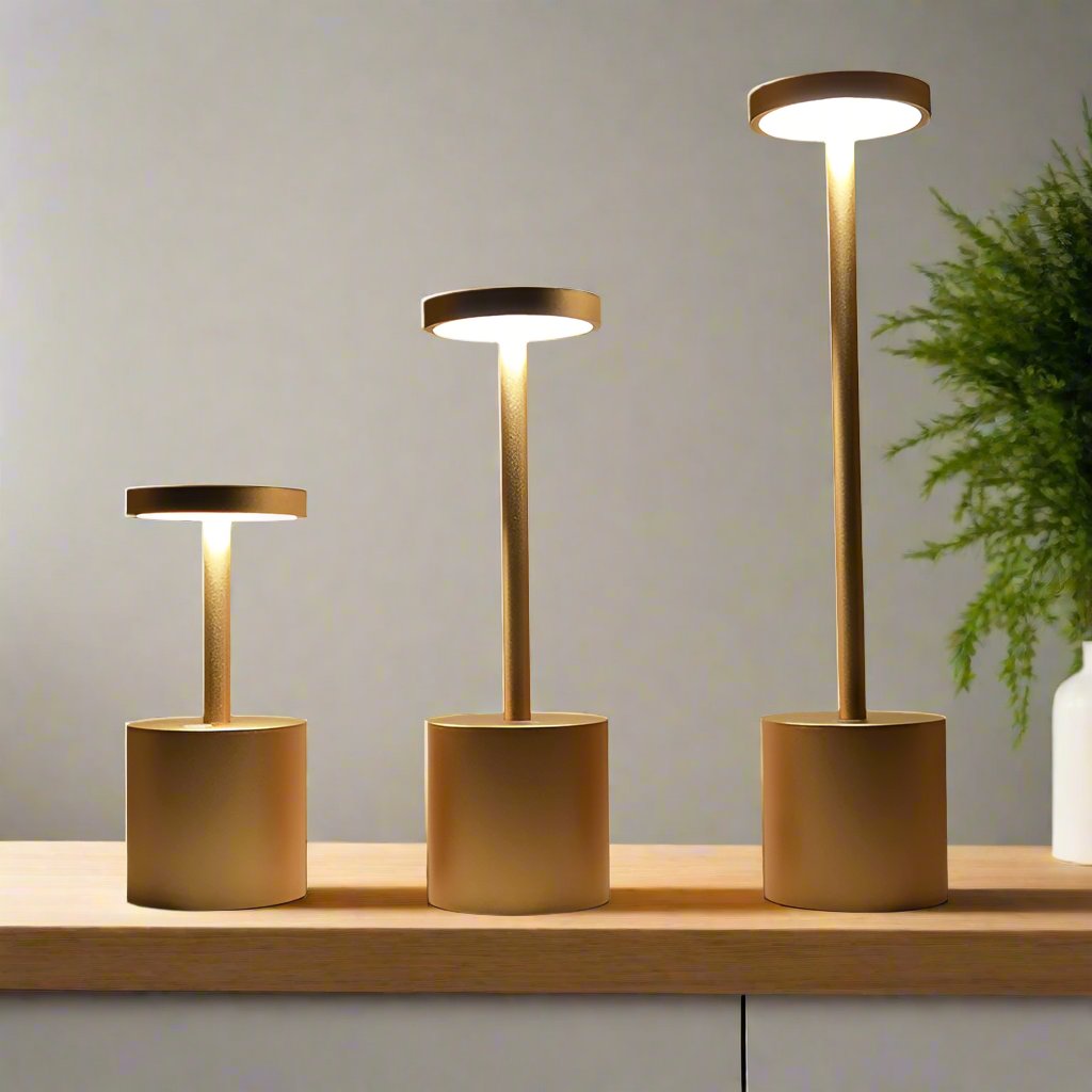 Portable table lamp Iris