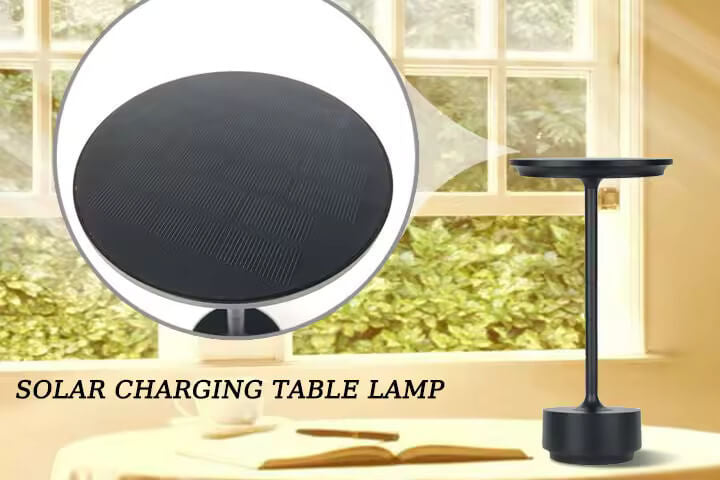ELVA päikeseenergial töötav laualamp