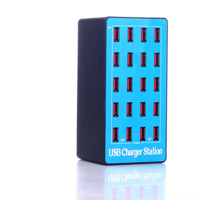 XEuroPower 20-pordiline USB-laadimisjaam